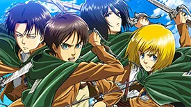 Атака титанов 1 сезон трейлер